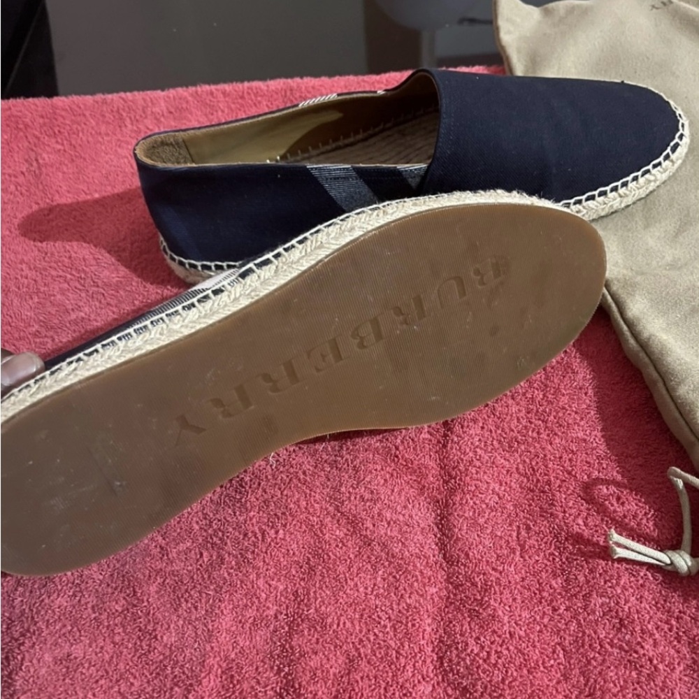 Burberry Men's Navy Blue Espadrilles